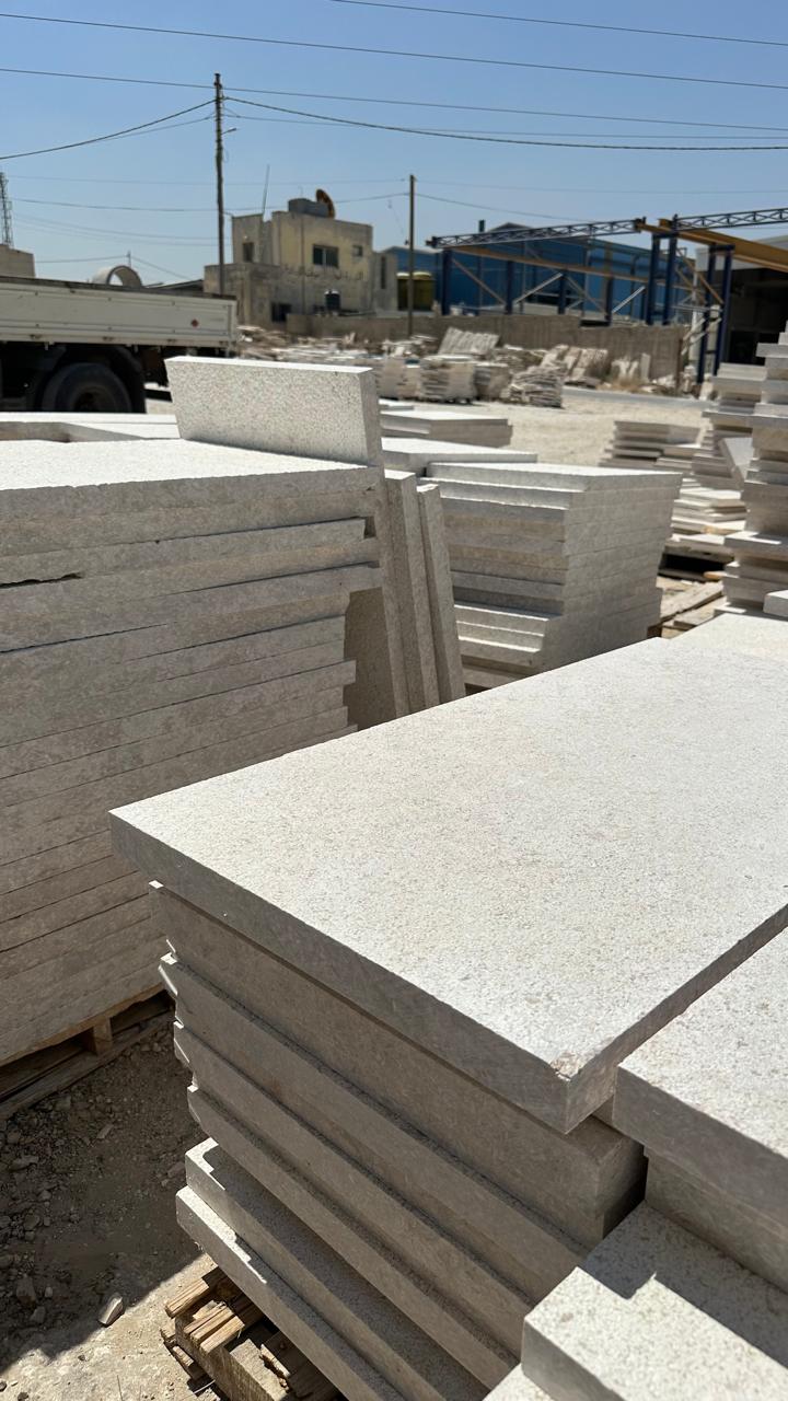 Finished stone surface